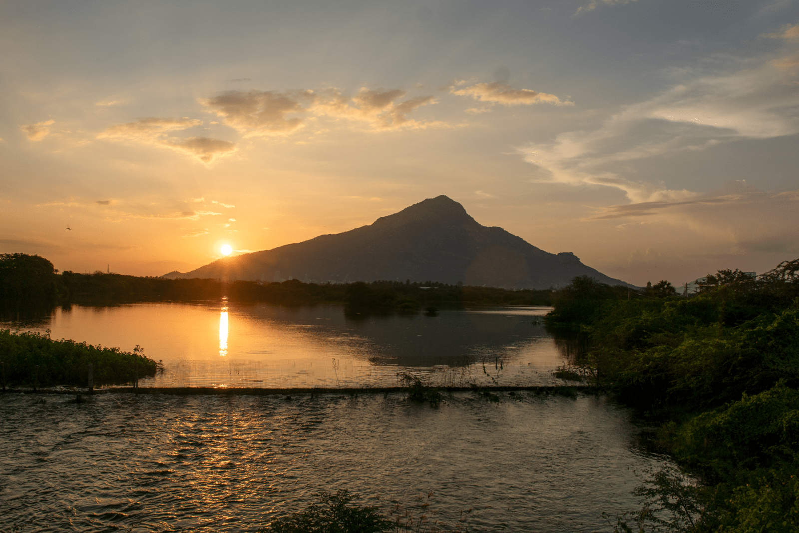 Arunachala Shiva Hill and temple